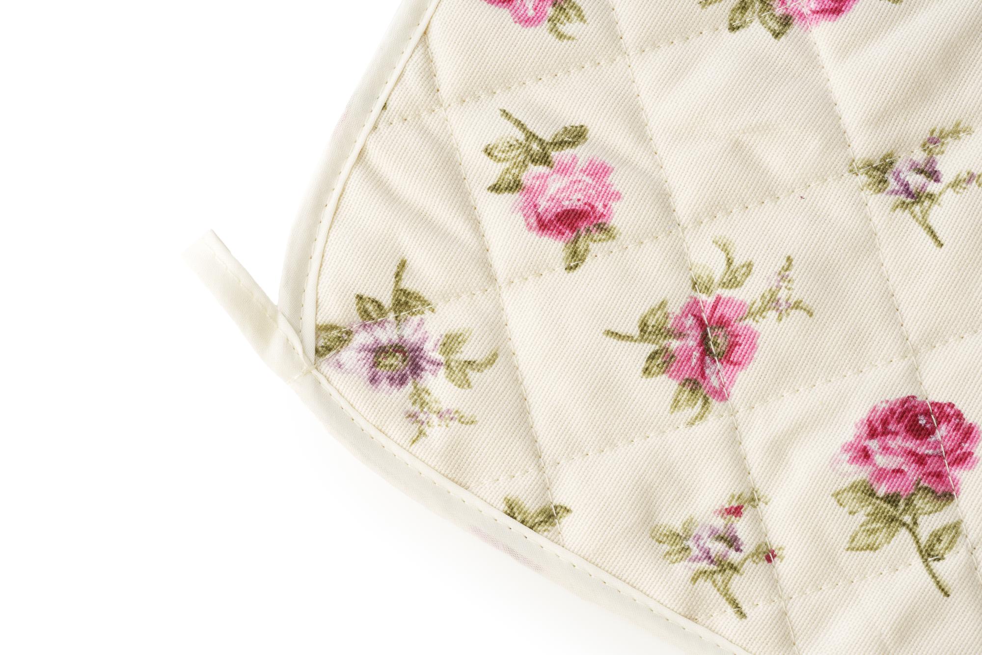 delicate monogram on silk handkerchief